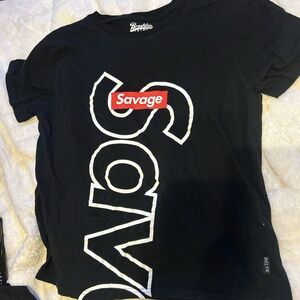 Men’s Savage Graphic T-Shirt - Black